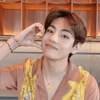 🤎 V V, K-Pop, BTS, Idole, Célébrité, Coréen, Chanteur telegram sticker