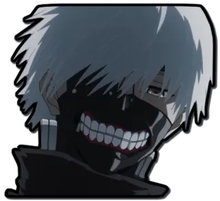😐 Ken Kaneki Tokyo Ghoul Anime, Manga, Máscara, Ghoul, Ken Kaneki, Tokyo Ghoul telegram sticker