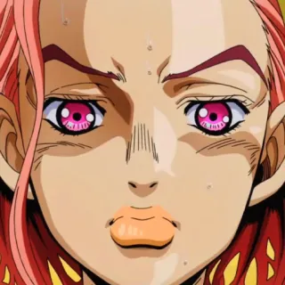 🍡 Annasui JoJo's Bizarre Adventure Annasui, JoJo's Bizarre Adventure, Anime, Manga, Charakter telegram sticker