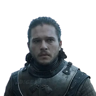 😐 Jon Snow Game of Thrones Jon Snow, Game of Thrones, Kit Harington, GOT, Winter is Coming, HBO, TV series, Fantasy telegram sticker