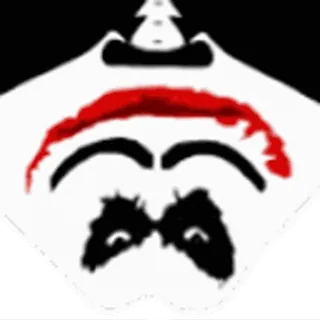 😈 Joker Batman 조커, 배트맨, DC 코믹스, 악당, 광대, 만화책, 페이스 페인팅 whatsapp sticker