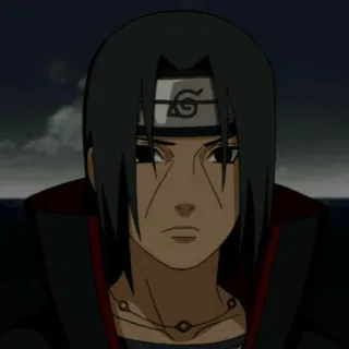 😉 Itachi Naruto Аниме, Ниндзя, Манга, Учиха, Итачи, Наруто telegram sticker