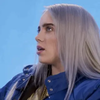 🌵 Billie Eilish 연예인, 가수, 팝, 음악 whatsapp sticker