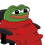 ☺️ Pepe the Frog pepe, rana, meme, cultura de internet whatsapp sticker