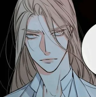🧬 hombre, anime, personaje, retrato, arte telegram sticker