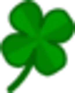 ☘️ shamrock, clover, green, leaf, luck, St. Patrick's Day whatsapp sticker