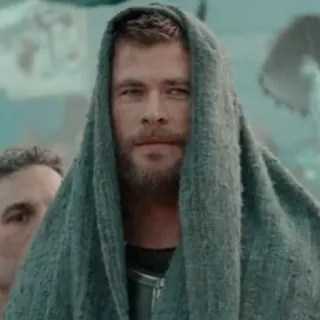 🧕 Thor marvel, thor, supereroe, chris hemsworth, avengers telegram sticker