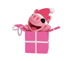Pink Pig • @TgStickery whatsapp stickers