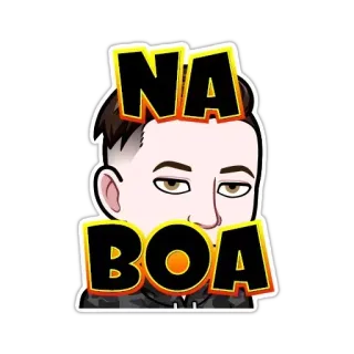 😉 NA
BOA bitmoji, cartoni animati, sticker, divertente telegram sticker
