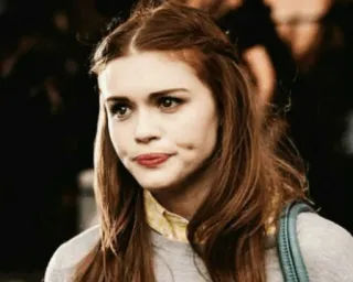 💧 Lydia Martin Teen Wolf Holland Roden, Lydia Martin, Teen Wolf, Actrice, Vrouw telegram sticker