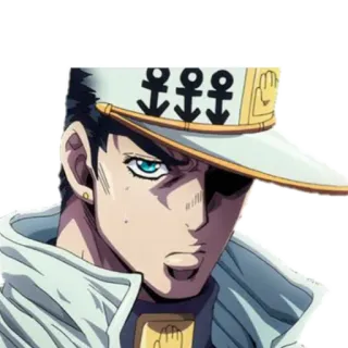 😡 Jotaro Kujo JoJo's Bizarre Adventure Anime, Manga, Jotaro, Le bizzarre avventure di JoJo, Adesivo telegram sticker