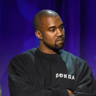 🧪 Kanye West Donda DONDA kanye west, donda, rapper, musician, celebrity whatsapp sticker