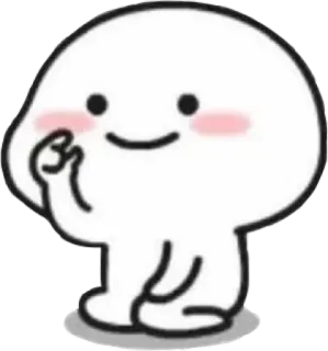 👌 น่ารัก, อิโมจิ, ตัวการ์ตูน, คาวาอิ, ภาพวาด, สติกเกอร์ telegram sticker