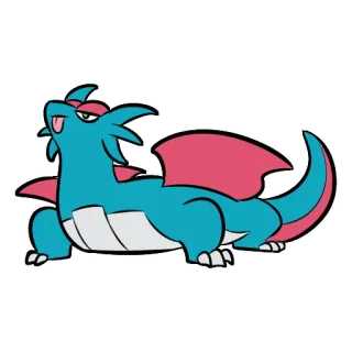 🥞 dragon, cartoon, cute, fantasy, sticker whatsapp sticker
