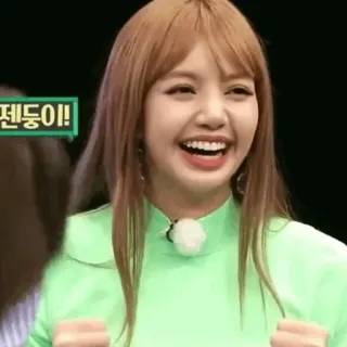 🌿 젠득이! kpop, lisa, blackpink, entretenimento, celebridade, asiático telegram sticker