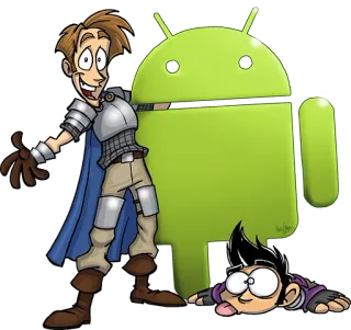 🤖 기사, 안드로이드, 만화, 갑옷, 캐릭터, 마스코트 telegram sticker