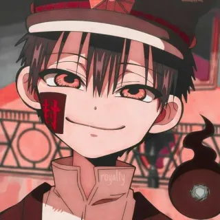👛 Hanako-kun Toilet-bound Hanako-kun Anime, Manga, Hanako-kun, Toilet-bound Hanako-kun, Supranatural, Sekolah, Karakter telegram sticker