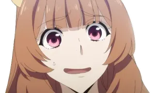 😥 Raphtalia The Rising of the Shield Hero anime, cute, girl, raphtalia, scared, shocked, worried telegram sticker
