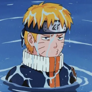 💛 Naruto Uzumaki Naruto Наруто, Аниме, Манга, Мультфильм, Персонаж, Узумаки, Вода telegram sticker