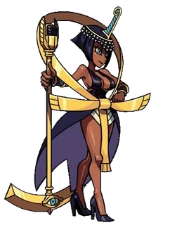 😙 Eliza Skullgirls skullgirls, eliza, personnage, jeu vidéo, égyptien, combattant telegram sticker