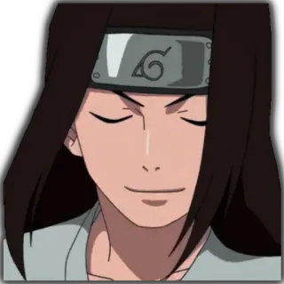 😌 Neji Hyuga Naruto Neji Hyuga, Naruto, Anime, Manga, Ninja, Personaje telegram sticker