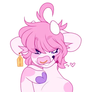😏 100% DAIRY telegram sticker