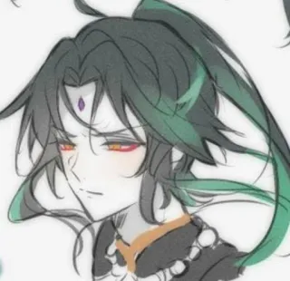 🌟 Xiao Genshin Impact Anime, Video game, Genshin Impact, Xiao, Personagem, Fanart telegram sticker
