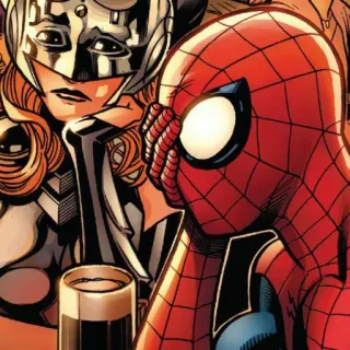 🎒 Spider-Man ซูเปอร์ฮีโร่, มาร์เวล, ตัวละครในการ์ตูน, สไปเดอร์แมน, กุมขมับ telegram sticker