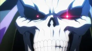 😏 Ainz Ooal Gown Overlord 动漫, 骷髅, Overlord, 安兹·乌尔·恭, 奇幻 telegram sticker