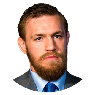 😠 Conor McGregor 康纳·麦格雷戈, MMA, UFC, 拳手, 体育, 名人, 肖像 telegram sticker