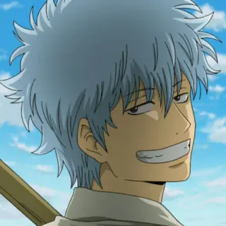 🔮 Gintoki Sakata Gintama Anime, Manga, Personaje, Gintama, Gintoki Sakata telegram sticker