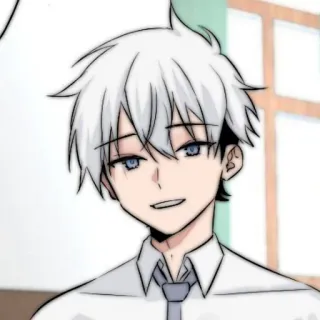 🥛 anime, manga, character, cartoon, illustration, portrait, boy whatsapp sticker
