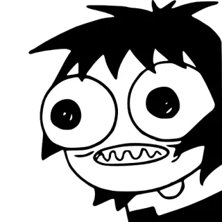 😤 cartoon, funny, expression, character, sticker whatsapp sticker