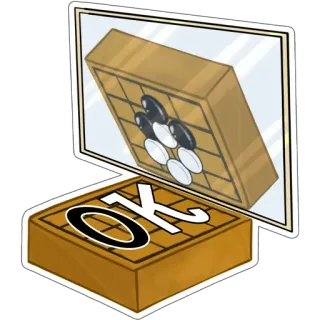 👌 OK go, game, asian, strategy, board game telegram sticker