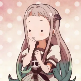 🍭 Yashiro Nene Toilet-bound Hanako-kun Anime, Mangá, Personagem, Desenho animado, Kawaii, Fofo telegram sticker