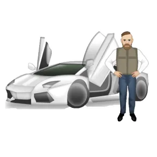 Conor McGREGOR telegram stickers