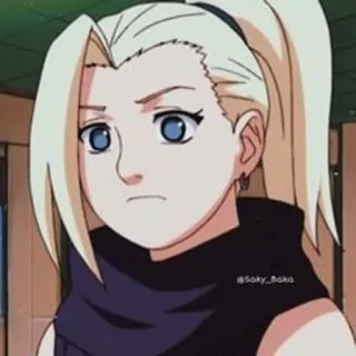 🌟 Ino Yamanaka Naruto anime, character, girl, manga, ninja telegram sticker