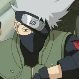 ⚡️ Kakashi Naruto anime, manga, kakashi hatake, naruto, ninja, character, cartoon telegram sticker
