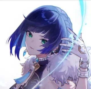 🧿 Yelan Genshin Impact Yelan, Genshin Impact, Anime, Nhân vật, Trò chơi điện tử telegram sticker