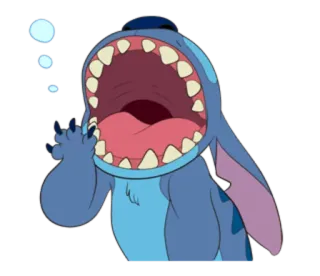 😪 Stitch disney, lilo e stitch, alieno, carino telegram sticker