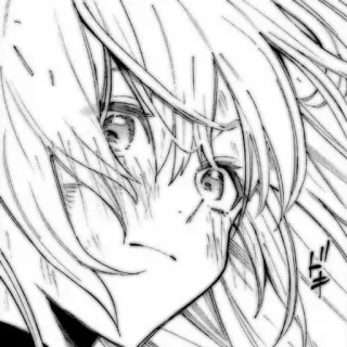 📂 ギ Anime, Manga, Gadis, Wajah, Gambar, Potret telegram sticker