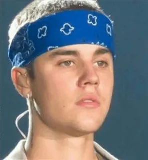 😐 Justin Bieber ジャスティン・ビーバー, 歌手, セレブ, ミュージシャン, ポートレート telegram sticker