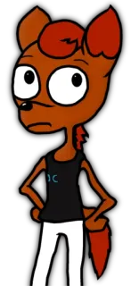 🙄 Cartoon, Tier, Anthropomorph, Figur telegram sticker