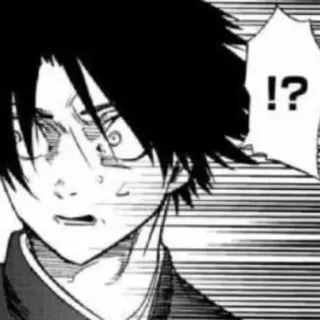 😰 !?  Anime, Manga, Bất ngờ, Sốc, Bối rối telegram sticker