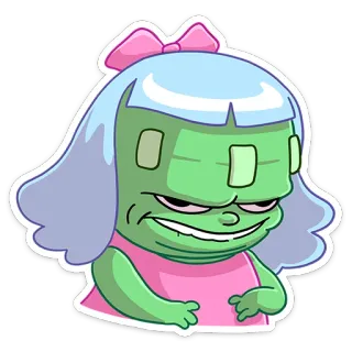 😈 Cartoon, Figur, Lustig, Sticker telegram sticker