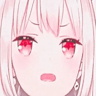 💗 anime, cute, cartoon, character, expression telegram sticker