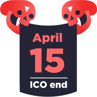 💸 April
15
ICO end Avril, 15, ICO, Date, Calendrier telegram sticker