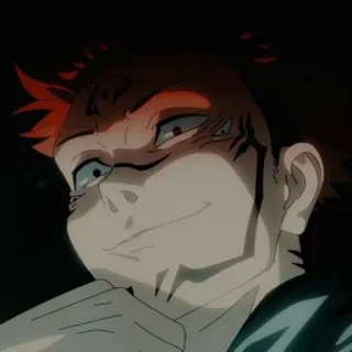🎭 Ryomen Sukuna Jujutsu Kaisen Anime, Mangá, Vilão, Maldição, Demônio telegram sticker