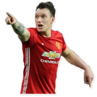 👇 sepak bola, sepak bola, atlet, olahraga, Manchester United telegram sticker