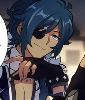 😏 Kaeya Genshin Impact Anime, Jeu vidéo, Kaeya, Genshin Impact, Personnage, Fantasy whatsapp sticker